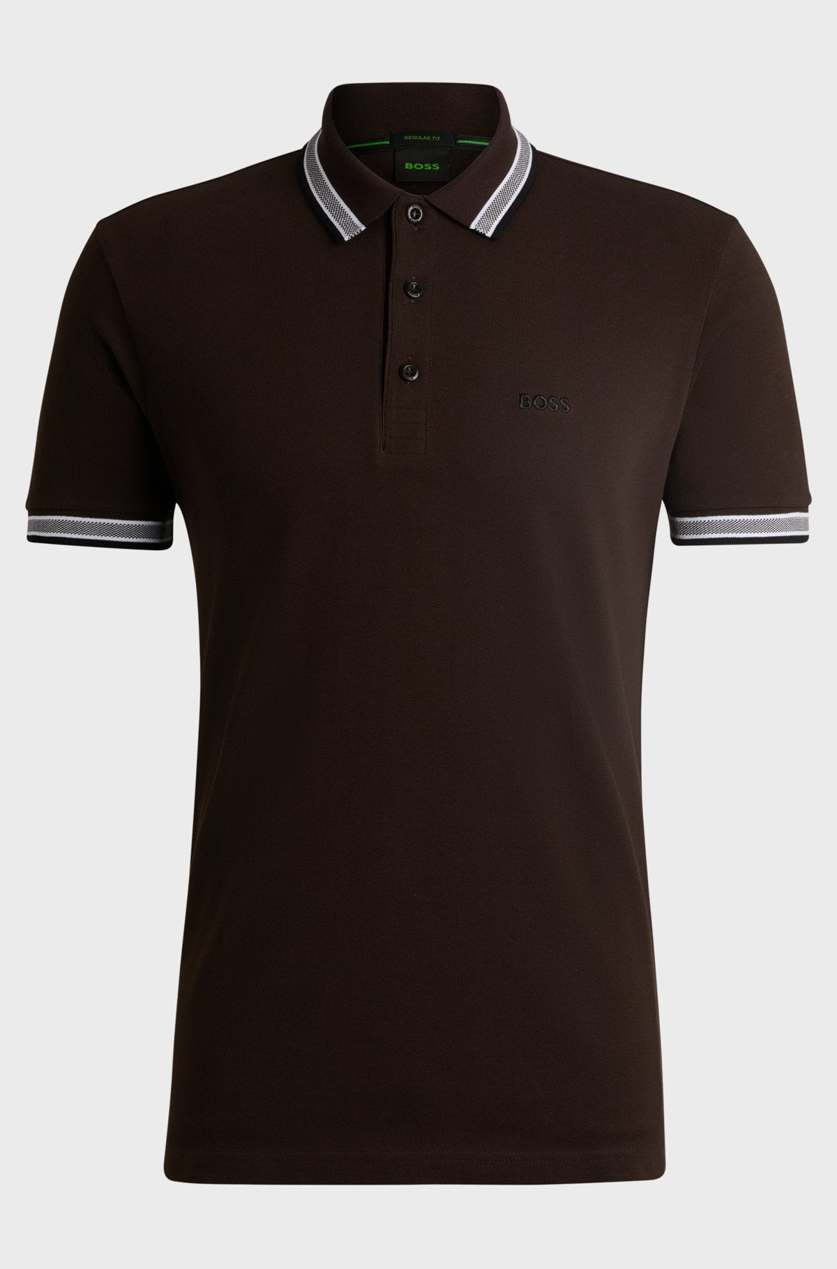 Paddy Poloshirt aus Baumwoll-Piqué mit Kontrast-Logo