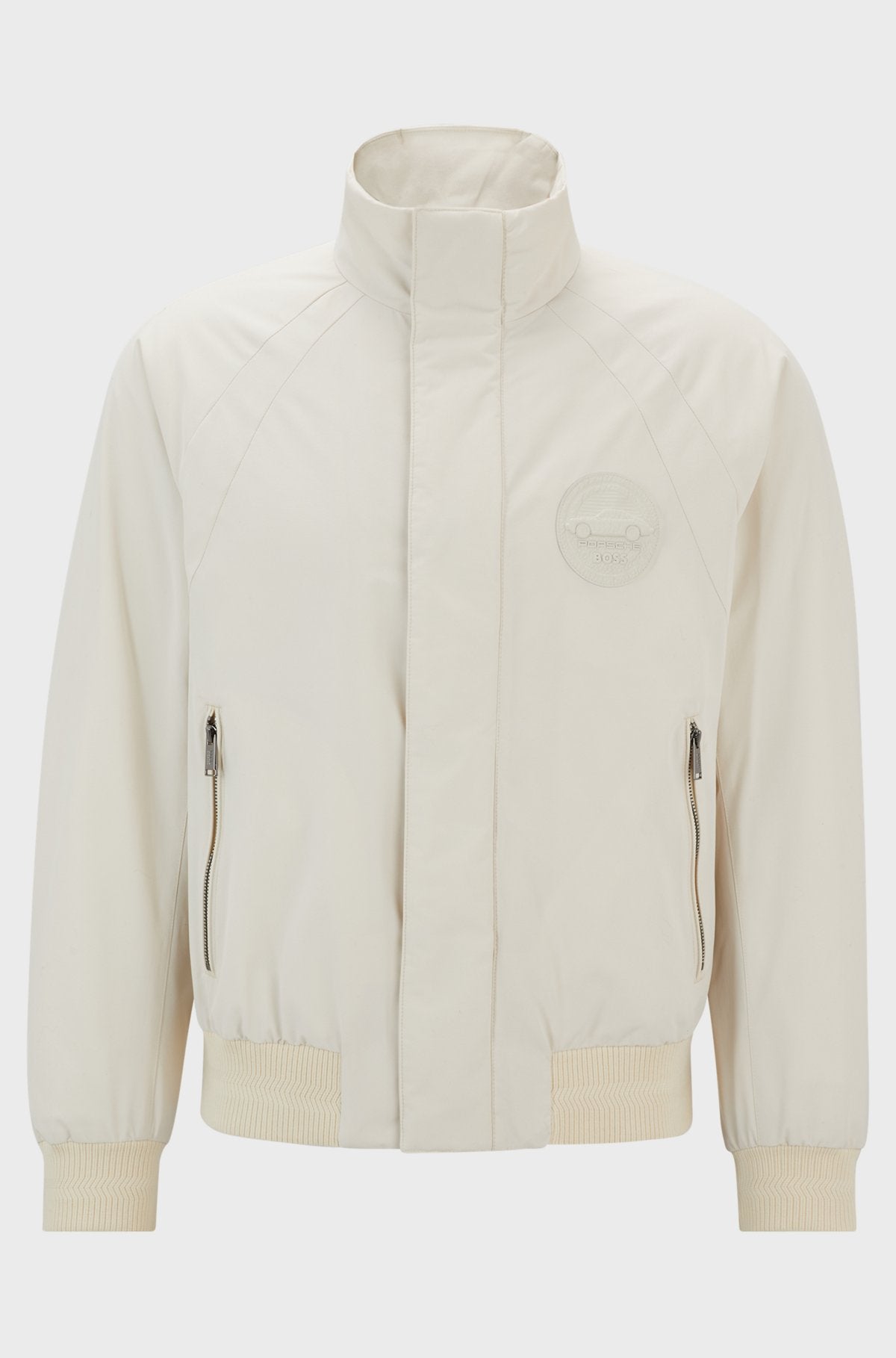 Porsche x BOSS Jacke mit wasserabweisendem Finish und speziellem Branding